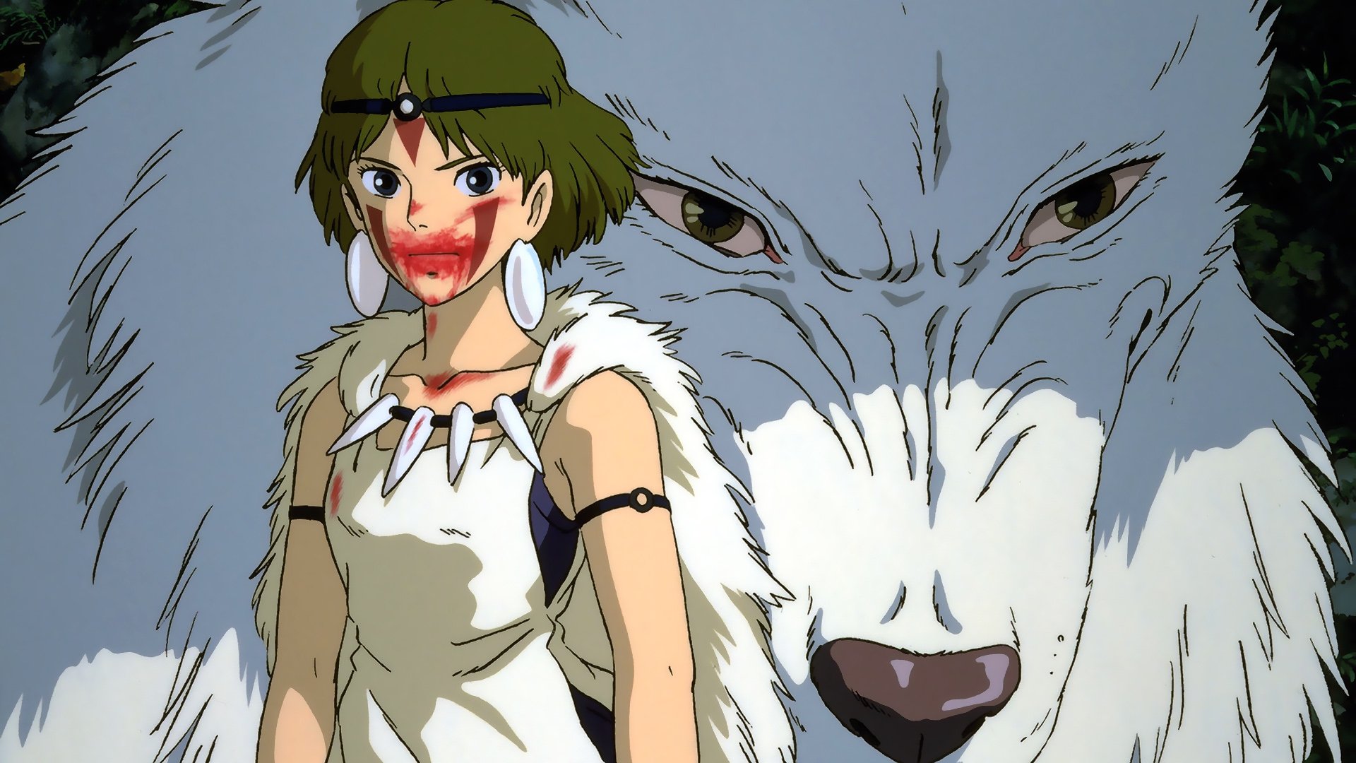 frame del film "Principessa Mononoke"