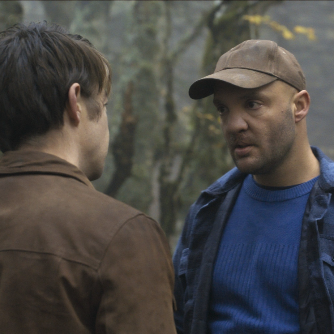 frame del film "L'uomo nel bosco"