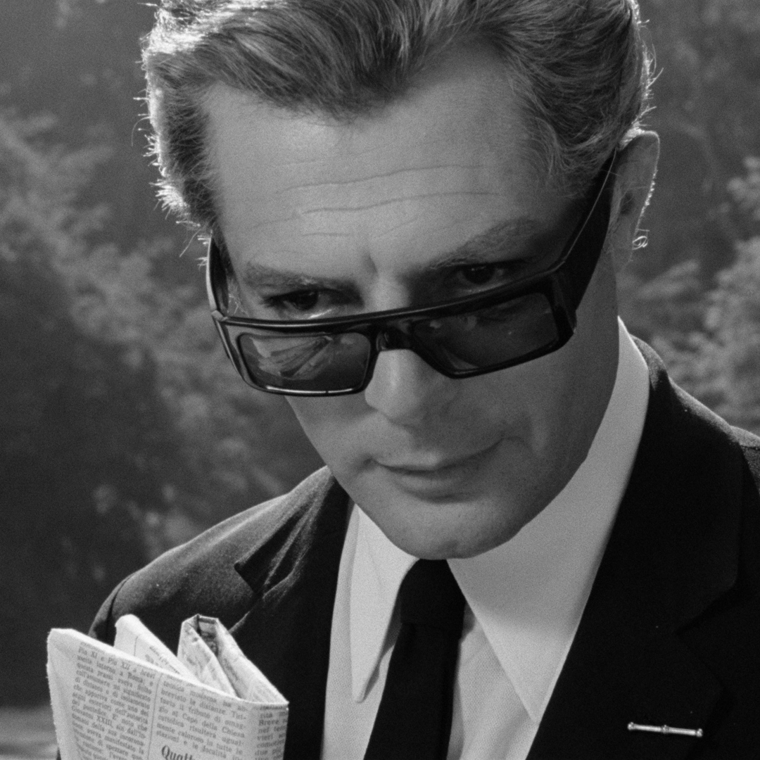 frame del film "Otto e mezzo"