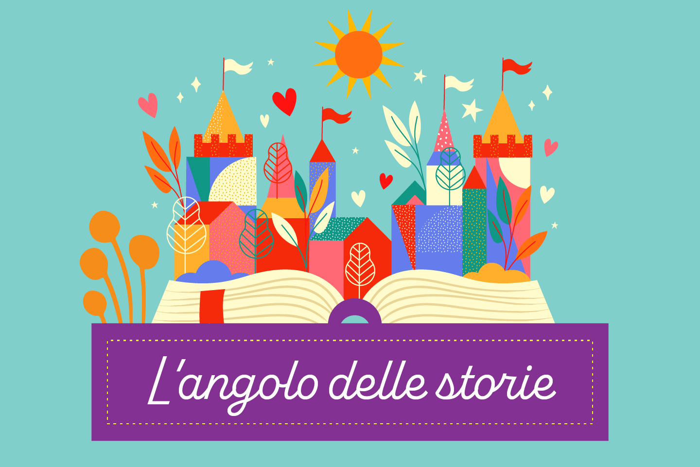 Illustrazione con il titolo dell'iniziativa