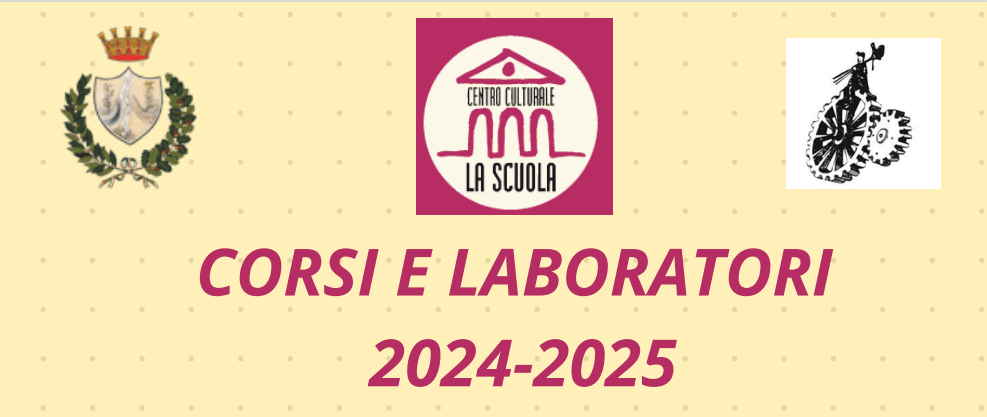 Banner corsi e laboratori 2025