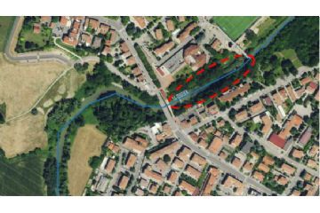 inquadramento dell'area torrente Idice (fonte google earth)