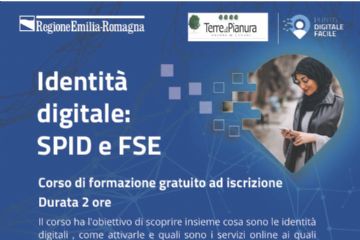 Volantino iniziativa corso sull’identità digitale