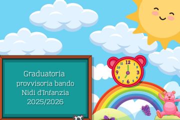 Graduatorie provvisorie bando nido 2025/26