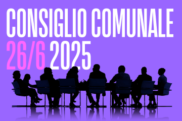 illustrazione con tavolo istituzionale e rappresentanti comunali seduti attorno al tavolo