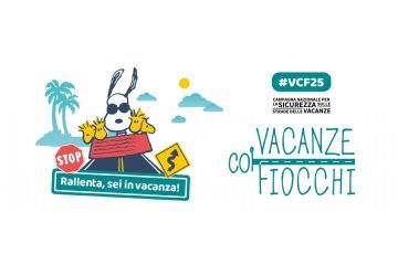 Snoopy, mascotte della campagna, invita a rallentare