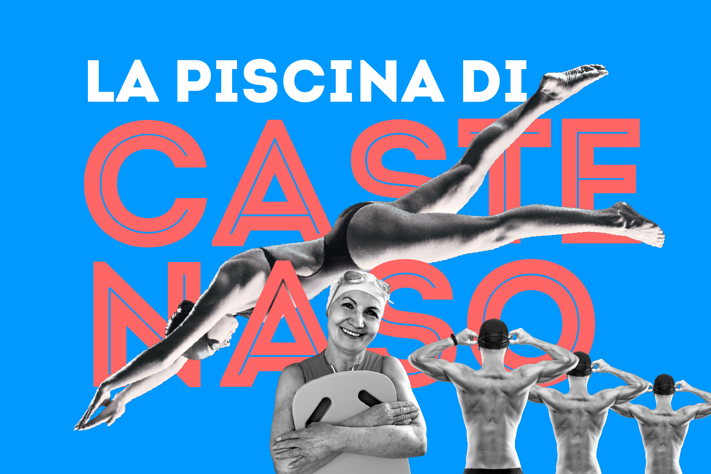locandina della nuova piscina