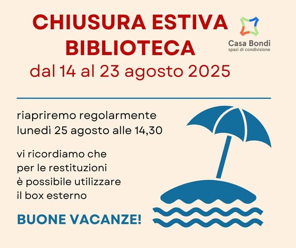 illustrazione di un ombrellone in riva al mare con le informazioni riportate nel testo della notizia.