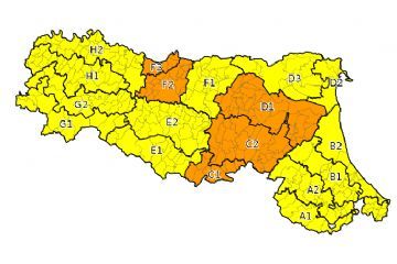 Allerta meteo arancione per gioved&#236; 21 agosto 2025