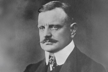 Ritratto fotografico di Jean Sibelius