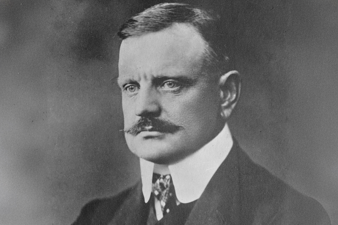Ritratto fotografico di Jean Sibelius