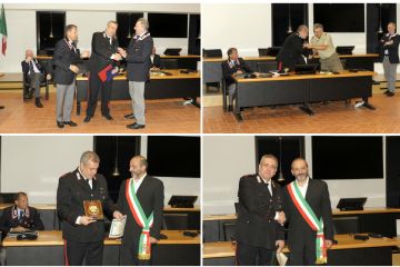 Saluto Ass.Naz. Carabinieri al M.M Enrico Fronzoli trasferito al altra sede 10/09/2018