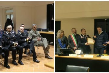 da parte dell’A.N.C del campione olimpico Giacomo Casadei fantino delle Sezioni Giovanili dell’Arma dei Carabinieri